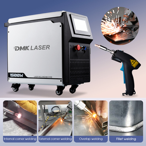 ราคาโรงงาน เครื่องเชื่อมเลเซอร์ไฟเบอร์แบบระบายความร้อนด้วยอากาศ DMK 2000W รุ่นใหม่ สำหรับเชื่อมอะลูมิเนียม สแตนเลส และเหล็กกล้าคาร์บอน - Product Image 3