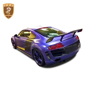 Kit carrosserie en fibre <span class=keywords><strong>de</strong></span> carbone <span class=keywords><strong>de</strong></span> style PPI pour <span class=keywords><strong>Audi</strong></span> <span class=keywords><strong>R8</strong></span> 2008-2015 jupes latérales <span class=keywords><strong>de</strong></span> pare-chocs avant capot moteur diffuseur arrière kit carrosserie <span class=keywords><strong>de</strong></span> lèvre - Product Image 4