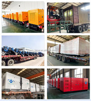 Générateur diesel pour Wechai Yuchai Sdec, type silencieux, châssis ouvert, ATS, démarrage automatique, alternateur 100% cuivre, 20-1000 kW, 50 Hz