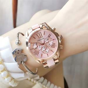 Montres sur mesure avec logo, montre de luxe pour femme, Relojes De Lujo, acier inoxydable japonais, étanche, montre-bracelet à quartz analogique pour femme - Product Image 3