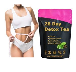 Té Desintoxicante y Quemagrasas Orgánico de Acción Rápida al por Mayor con Vitaminas para Adultos en Caja - Product Image 1