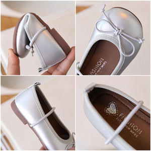 รองเท้าซิงเกิ้<span class=keywords><strong>ล</strong></span>ผูกโบว์, รองเท้าแฟชั่นลำลองใหม่รองเท้าหนังเด็กสไต<span class=keywords><strong>ล</strong></span>์เจ้าหญิงสำหรับเด็กผู้หญิงแบบส<span class=keywords><strong>ล</strong></span>ิปออนฤดูใบไม้ผ<span class=keywords><strong>ล</strong></span>ิ2025 - Product Image 3