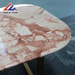 Panneaux muraux en marbre naturel de grande taille en pierre <span class=keywords><strong>calcaire</strong></span> à fleurs de cerisier japonaises, surface découpée à la machine, <span class=keywords><strong>traitement</strong></span> de surface, pour application en villa - Product Image 2