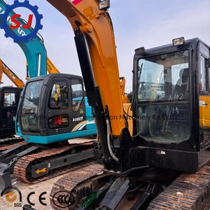 Mini-excavatrice SANY SY60C d'occasion |   Excavatrice sur chenilles de 6 tonnes |   Mini-pelle hydraulique compacte à vendre - Product Image 6