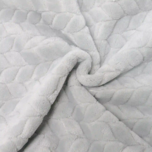 Sang trọng thanh lịch Jacquard dệt flannel lông cừu ấm cúng mềm mại ấm áp Trọng lượng nhẹ chống vi khuẩn ghế sofa bộ đồ giường sang trọng sợi nhỏ vải - Product Image 6