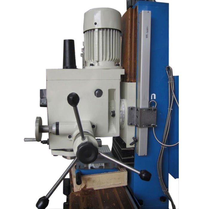 丸笑 ZX7045 China 45mm Metal Gear Head Drilling & Milling Machine