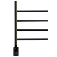 Vente du fabricant Chauffe-serviettes en acier de luxe Chauffage électrique moderne Radiateur mural pour serviettes Rail chauffant Support de salle de bain pour hôtel