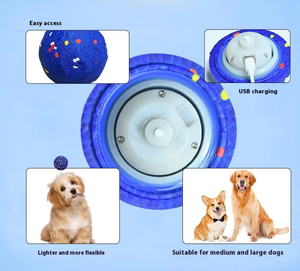 Köpekler için çevre dostu ETPU çiğnemek oyuncak yüksek elastikiyet karikatür tarzı gıcırtılı top Bite dayanıklı taşlama dişleri çocuklar için küçük - Product Image 3