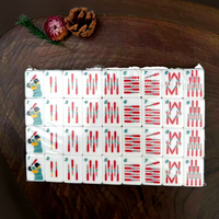 Jeu de Mahjong Américain de Style Baseball du Fabricant – 160 Tuiles en Acrylique Haute Transparence, Emballage Boîte en Carton