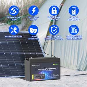 Batería DELONGTOP de 12.8V 170AH en Oferta, con BMS Integrado en ABS, Batería de Almacenamiento de Energía para Yates LFP51300 - Product Image 4