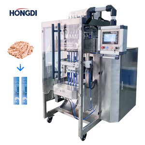 เครื่องบรรจุและปิดผนึกของเหลวอัตโนมัติแบบหลายช่องทางความเร็วสูง พร้อมมอเตอร์ PLC สำหรับบรรจุพลาสติก น้ำมันถั่ว ซอสพริก ซอสมะเขือเทศ - Product Image 1