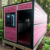 Maisons conteneurs mobiles préfabriquées pliantes Modern Life Store – Appartements modulaires de luxe à structure en acier insonorisés pour centres commerciaux et chambres