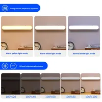 Lampe de table moderne et élégante à LED rechargeable, télécommandée, à commande tactile, blanche, pour dortoir et chambre à coucher, idéale pour l'export.