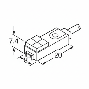 Para sensor de proximidad inductivo PANASONIC Micro-Size - Product Image 1