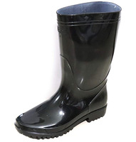 Nouvelles bottes de pluie longues pour hommes 2026, imperméables, antidérapantes, en PVC noir, pour l'hiver et l'été