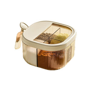 ขวดเครื่องเทศ Shuole ขนาด M แบบตาข่าย ฝาปิดแบบพลิก ปิดสนิท พร้อมช้อน สำหรับเครื่องปรุงรสแบบแข็ง ใช้ในครัว - Product Image 5