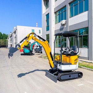 Mini-excavatrice <span class=keywords><strong>hydraulique</strong></span> avec godet, certification CE, équipement d'excavation multifonctionnel pour l'agriculture et la foresterie - Product Image 2
