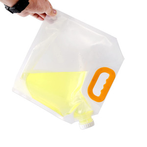 Bán buôn 2025 mới bao bì thực phẩm Túi chất lỏng trong suốt Cắm Trại Đi Bộ Đường Dài chuyến đi uống 1.5L đứng lên <span class=keywords><strong>Spout</strong></span> Túi - Product Image 5