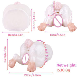 Оптовая продажа: Фантазийный мастурбатор из мягкого силикона, карманная вагина, мастурбатор-монстр в виде животного, секс-игрушка для взрослых - Product Image 2