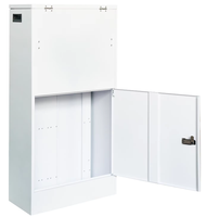 Boîte de livraison de colis extérieure en métal de grande taille au design moderne avec serrure à clé pour la poste et la livraison de colis