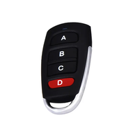Télécommande universelle sans fil 433 MHz pour clonage de clés de porte de garage électrique PT2262 EV1527