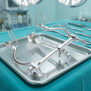 Espéculo ginecológico de acero inoxidable, juego de instrumentos manuales para cirugía, certificado CE Clase I por Grip Surgical - Product Image 3