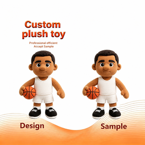Produttore di <span class=keywords><strong>Giocattoli</strong></span> in Peluche Personalizzati, Personalizzazione Profonda di Design e Logo, Merchandise di Marchi Sportivi, <span class=keywords><strong>Giocattoli</strong></span> in Peluche di Giocatori di Basket - Product Image 1
