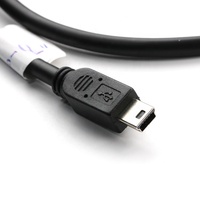 Kustom 90 Derajat Usb 2.0 A Male Asli Molex 2 3 4 5pin Kawat Harness Kabel Sudut Kiri/Kanan Usb Ke Kabel Molex
