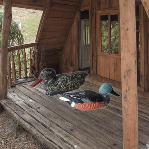 Hoogwaardig PE-materiaal, duurzaam, levensecht 16-inch Mallard drijvend eendenlokvogel met aanpasbare opties voor eendenjacht - Product Image 2