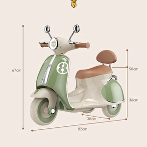 Motocicleta Eléctrica Recargable de <span class=keywords><strong>6</strong></span> <span class=keywords><strong>Voltios</strong></span> <span class=keywords><strong>para</strong></span> Niños, Triciclo Eléctrico <span class=keywords><strong>para</strong></span> Niños con Luces y Música - Product Image 6