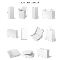 Emballage personnalisé en papier kraft pour crêpes, cornets jetables, boîte à popcorn, churros, support en papier pour gaufres bulles
