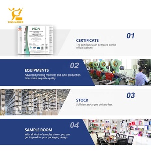 Bao Bì Giáng Sinh Hộp Đựng Oem Lớn Tùy Chỉnh Cửa Quà Tặng Chữ Cái Bánh Quy Đồ Ăn Nhẹ Hộp Thiếc Tròn Bằng Kim Loại Có Cửa Sổ - Product Image 6