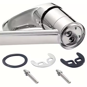 Factory Sale All Copper Chrome Plated <strong>RV</strong> Kitchen Rotary <strong>Faucet</strong> Convenient Single Handle Hot &amp; Cold Water <strong>Faucet</strong> - Product Image 5