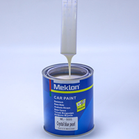 Revêtement liquide Crystal Blue Pearl 1K pour finition automobile, revêtement acrylique transparent au prix d'usine pour application par pulvérisation