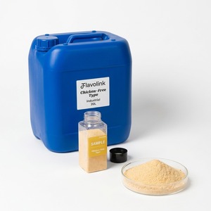 Saborizante en Polvo con Sabor a Pollo, Base para Saborizar Alimentos, Ingrediente para la Elaboración de Fideos, a Base de Plantas, Aplicaciones Halal, Flavolink - Product Image 1
