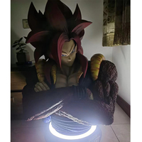 Buste GK grandeur nature personnalisé en fibre de verre Anime japonais résine Dragon Ball Goku Kakarotto Statue pour cadeau de Collection