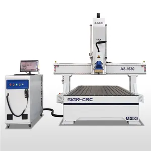 SIGN A8-Swing Head CNC Router with 4 Axis 1325 Woodworking machine CNC Router Machine for sale