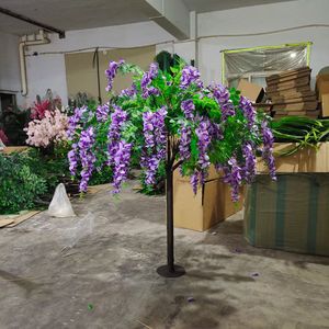 SPR vente en gros de haute qualité plantes de saule décoratives Banyan décor à la maison Branches blanches fleurs de cerisier artificielles - Product Image 2