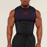 Débardeur de compression respirant à séchage rapide pour homme – Gilet de sport sans manches pour la gym, le fitness, le jogging et les activités athlétiques