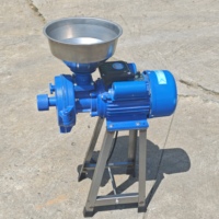 Machine à broyer le maïs et à fabriquer le beurre de cacahuète et la pâte de sésame, 220V, pour usage domestique et commercial – Vente chaude