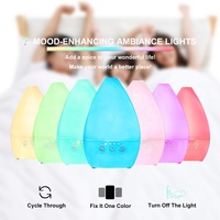 Produits uniques à vendre en ligne Concise Aroma Diffuseur Humidificateur 200ml Unique Flower Bud Design
