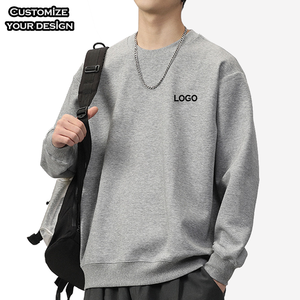 เสื้อยืดแขนยาวโอเวอร์ไซส์ผ้าคอตตอนสำหรับผู้ชาย สไตล์สตรีทแวร์ พิมพ์ลายสกรีน น้ำหนักมาก รับผลิตแบบ OEM ปรับแต่งได้ พร้อมสกรีนโลโก้ตามสั่ง - Product Image 1