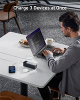 Batterie externe Anker 737 PowerCore A1289 24000mAh portable 140W PD 3.1 à charge rapide USB C avec écran numérique pour ordinateur portable
