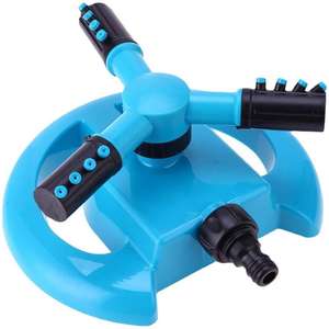 Arroseur de jardin à jets multiples, rotation automatique en plastique, 28 L/min, système d'arrosage pour pelouse et jardin - Product Image 5