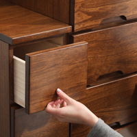Armoire de rangement moderne espace étroit salon côté armoire poitrine tiroirs chambre chevet Mini armoire 5 + tiroirs