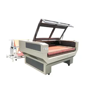 1610 auto feeding co2 laser Cutter machines for leather paper cloth fabric cutting equiment