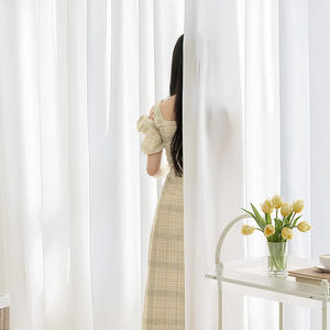 <span class=keywords><strong>Rideaux</strong></span> transparents ignifuges pour chambre à coucher et salon - Product Image 2