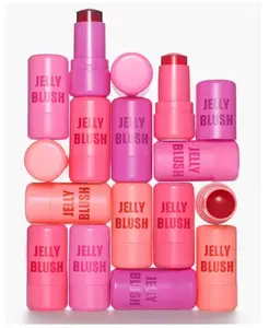 Private Label Vegan Long Lasting Lipstick Jelly Tint Pigmented Cute Cheek And Lips Muti Usage Cooling Feeling Jelly Tint Blush