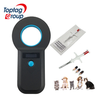 Lector de Microchip RFID Portátil para Animales ISO11784/5 134.2khz