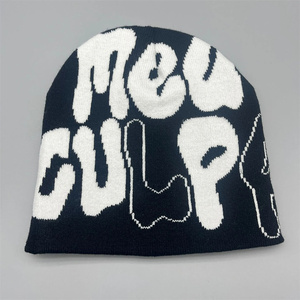 Gorros de Punto Jacquard Personalizados a Buen <span class=keywords><strong>Precio</strong></span>, Gorros Multicolores con Patrones de Camuflaje y Cuadros para Mayor Calidez - Product Image 3
